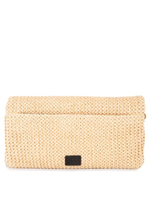 CLICK SOFT HORIZONTAL CLASSIC PINKO | 106022.A391C24Q RAFIA/NERO-ANT. GOLD